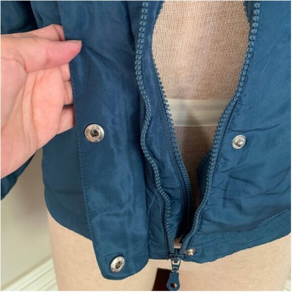 Oshkosh Girl's Hooded Jacket Full Zip and Snap Closure Size 7 - Picture 5 of 10